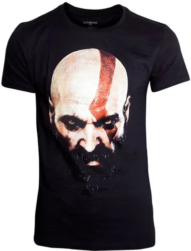 God of War - Kratos Face T shirt- S