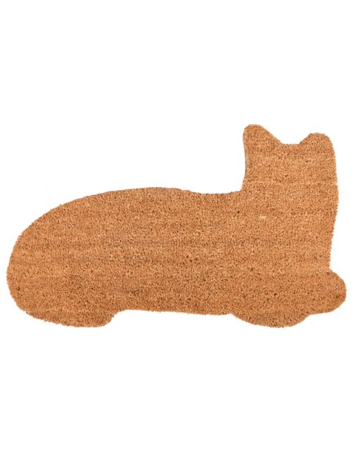 Esschert's Garden Deurmat Kat - Tuindecoratie - 74.5x43x1.7 cm