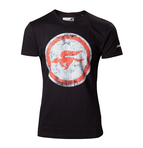 Nintendo - Black Starfox Logo T-SHIRT - L