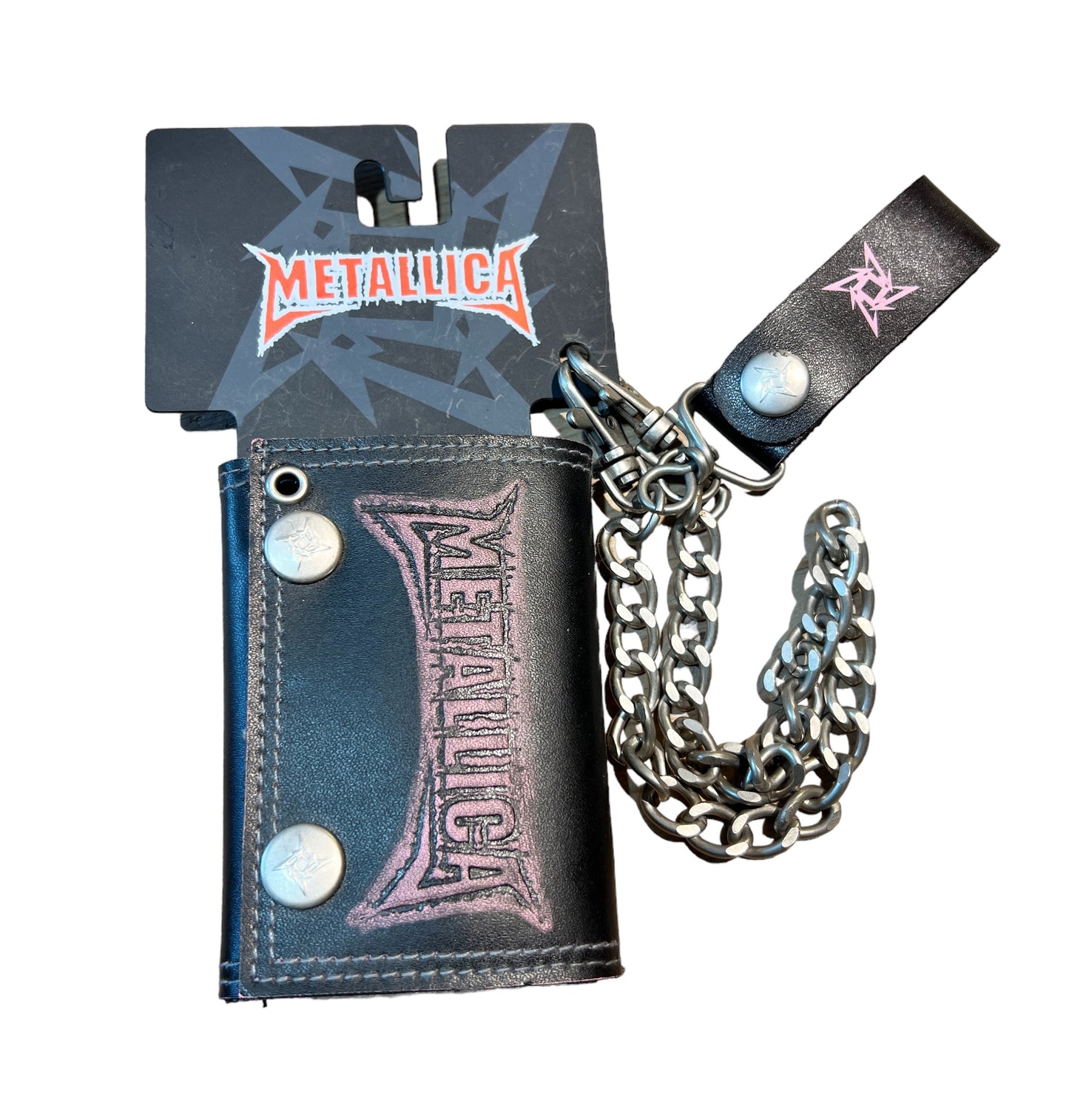 Metallica Portemonnee met Ketting