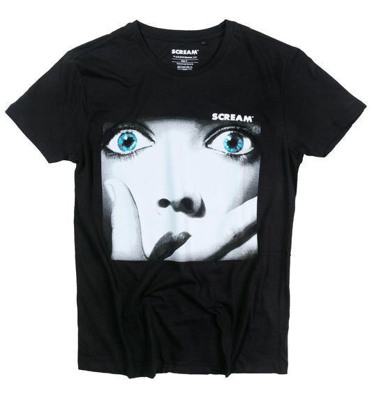 Scream Poster T-shirt Black