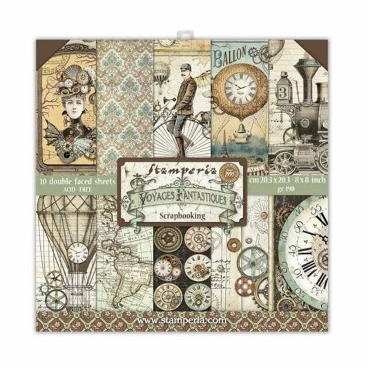 Stamperia | Voyages Fantastique 12"x12"