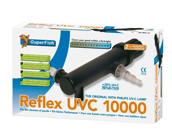 Superfish Reflex UVC 11 watt voor 10,000 liter water
