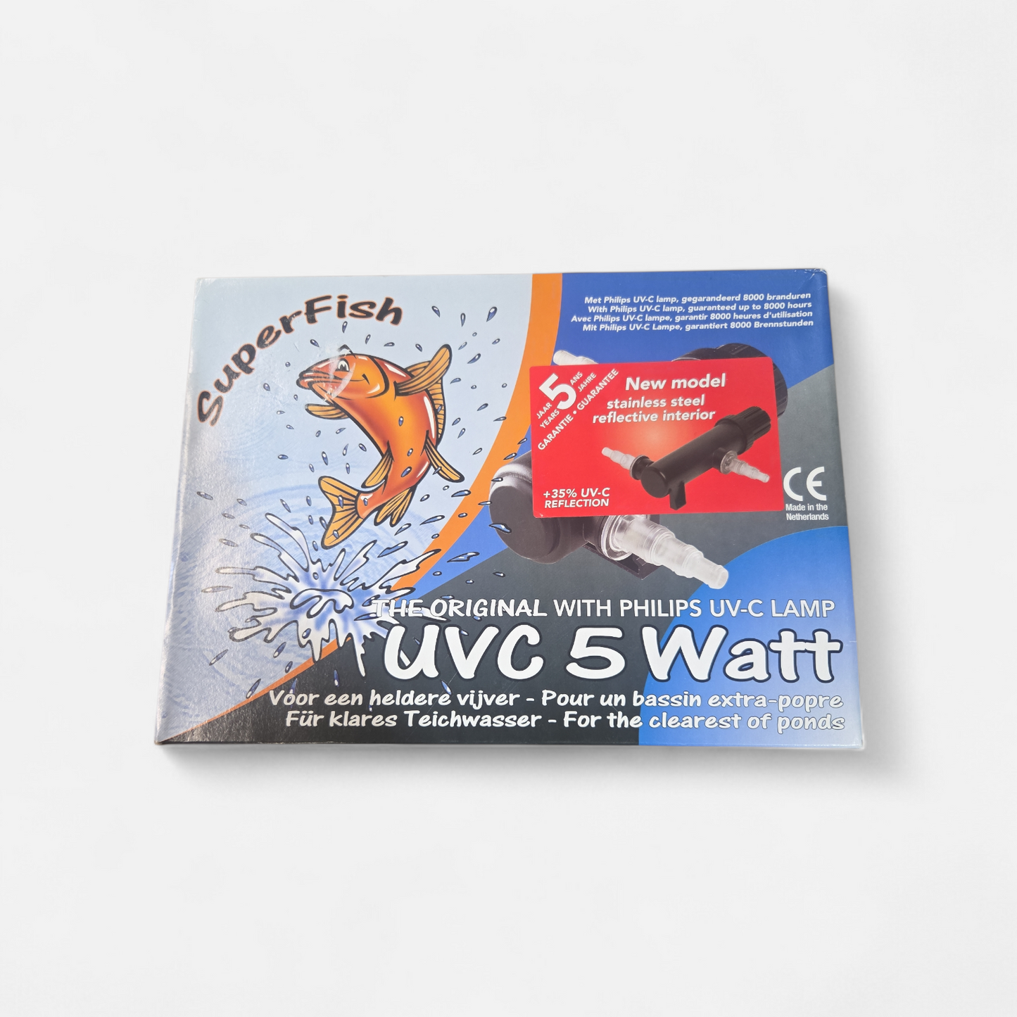 De SuperFish UV-C 5 Watt filter