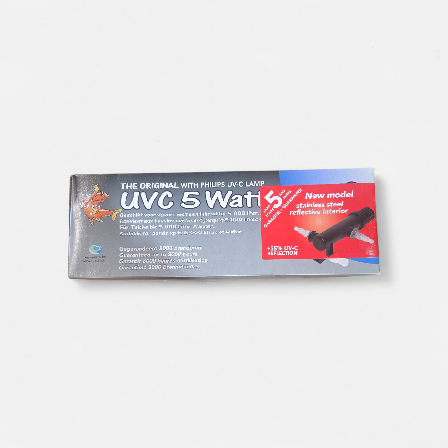 De SuperFish UV-C 5 Watt filter