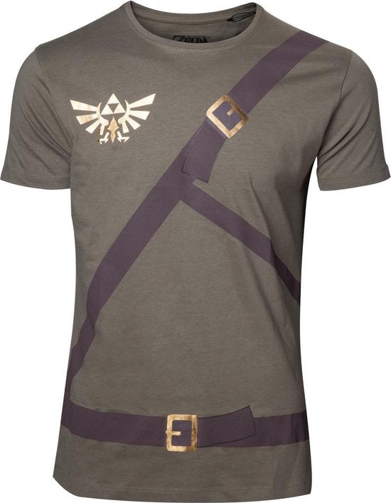 Zelda - Link Belt Mens T-Shirt - L
