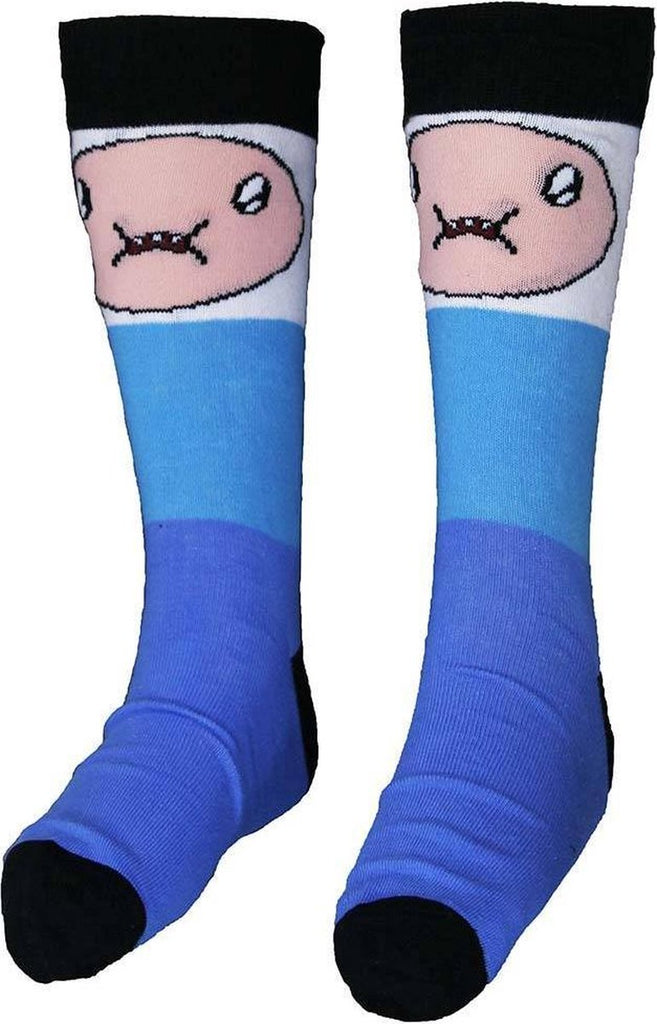 Adventure Time Finn Sokken Wit/Blauw/Zwart