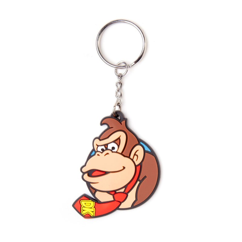 NINTENDO Super Mario Donkey Kong Rubber Keychain