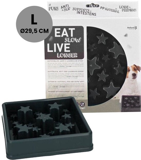Eat Slow Live Longer Star Voerbak L