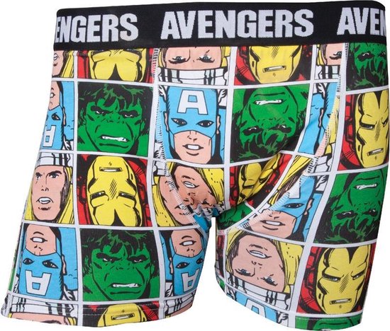 Marvel - Avengers Characters - Heren Boxer - Boxershort