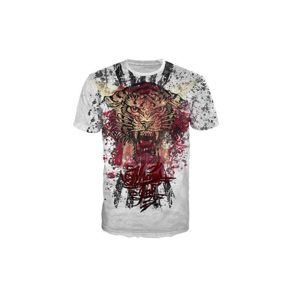 Miami Ink T-shirt - Witte Tijger