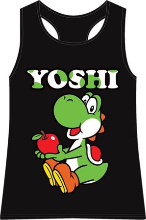 Nintendo - Yoshi Girls Top Black
