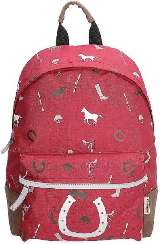 Run away Runaway Kids Rugzak - Bordeaux rood