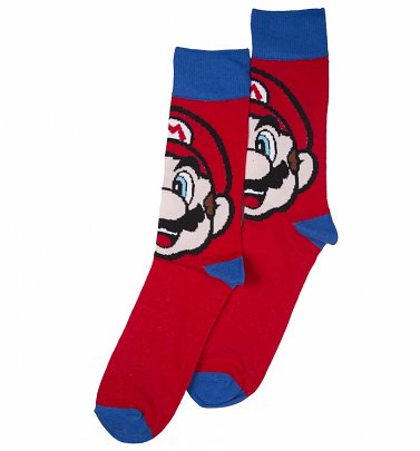 Nintendo - Mario Sokken Rood met Blauw