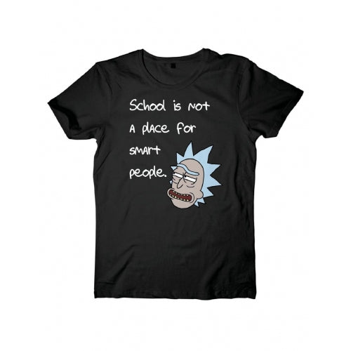 Rick & Morty - A Place For Smart People Men s T-shirt