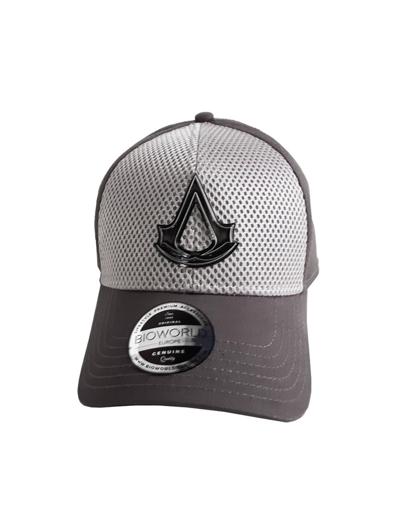 Assassins Creed Movie Cap Metal Crest Logo Curved Bill