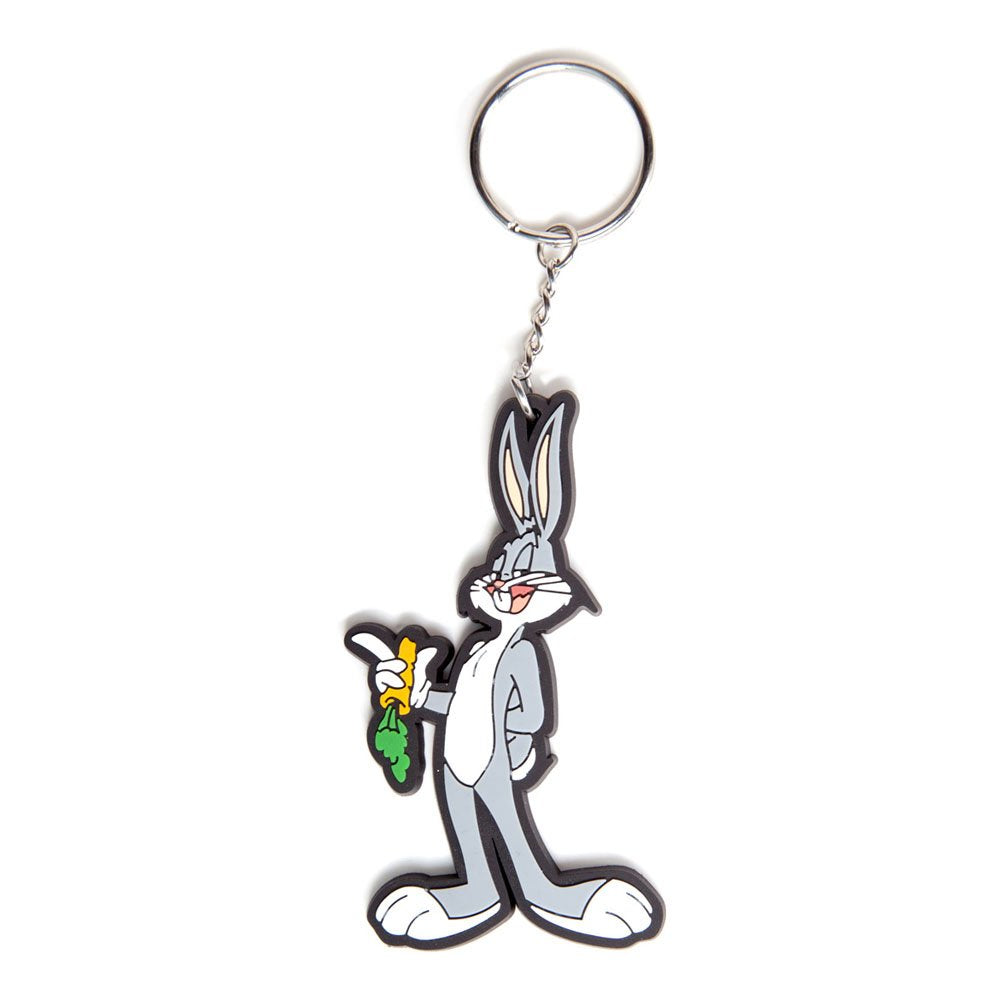 Looney Tunes Bugs Bunny rubber keychain
