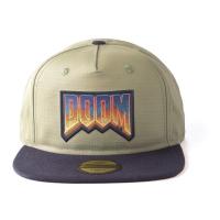 Doom Snapback cape Retro Logo