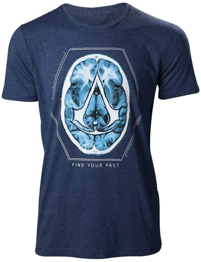 Assassins Creed Assassins Creed Find Your Past Brain Crest T-Shirt