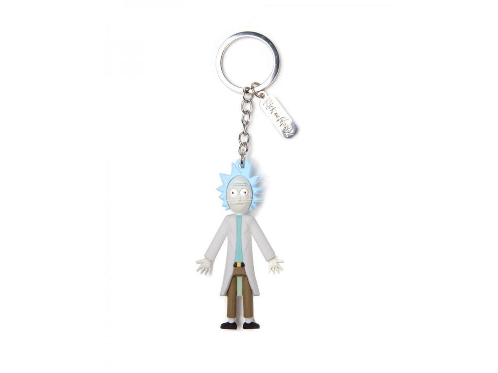 Rick And Morty - Rick 3D Rubber Keychain