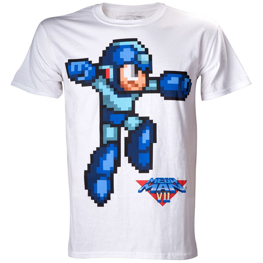 Megaman T-Shirt -XL-, weiss