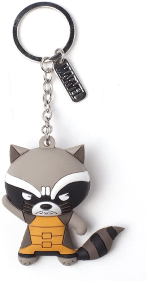 Marvel Comics Guardians of The Galaxy  3D  Rubber Keychain