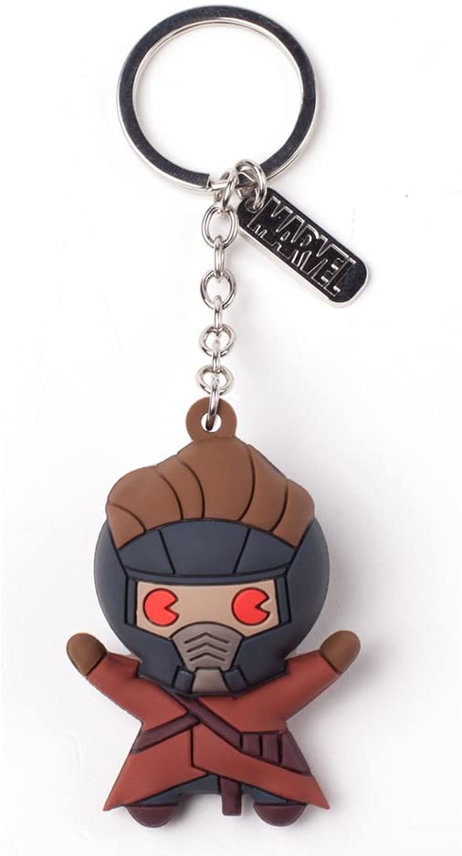 Bioworld Marvel Comics Guardians of The Galaxy Vol.2 Peter Quill/Starlord Keychain (Ke020306Gog) Keyring, 16 cm, Multi