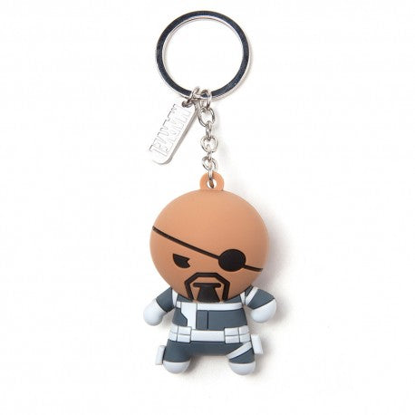 MARVEL - Rubber 3D Keychain - Nick Fury