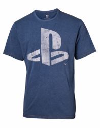 Sony Playstation T-shirt Crew neck Short sleeve