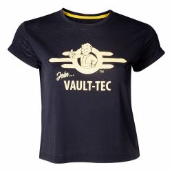 FALLOUT 76 Join Vault-tec T-Shirt, Female, Extra Extra Large, Black [TS827080FAL-2XL]