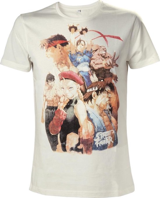 STREET FIGHTER - T-Shirt Character Poster
