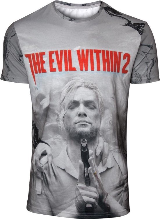 The Evil Within - 2 Box Art Sublimation T-shirt