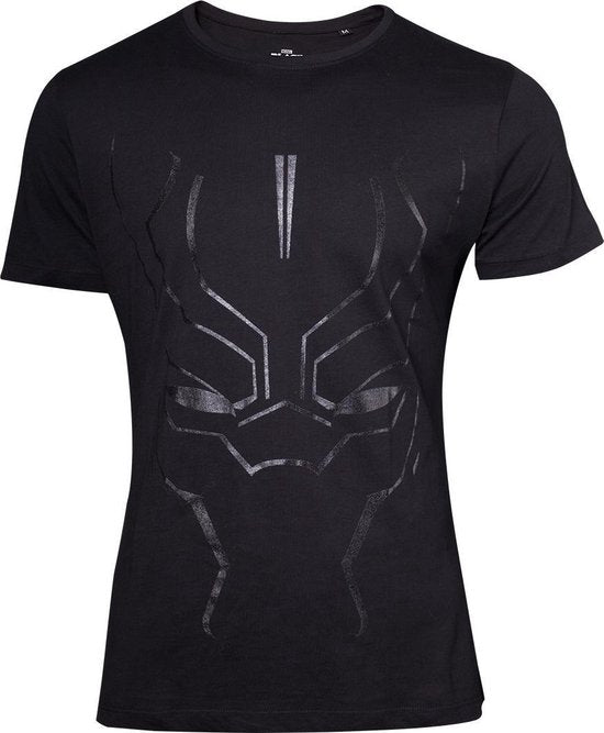 Black Panther - Black on Black Face Men s T-shirt