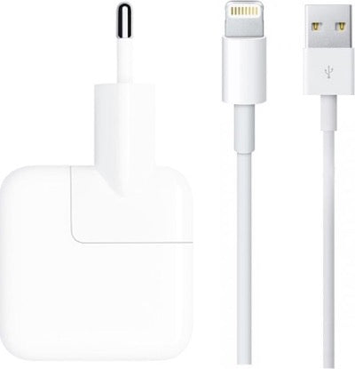 Lightning Oplader geschikt voor iPhone & iPad - 12W- 1 Meter