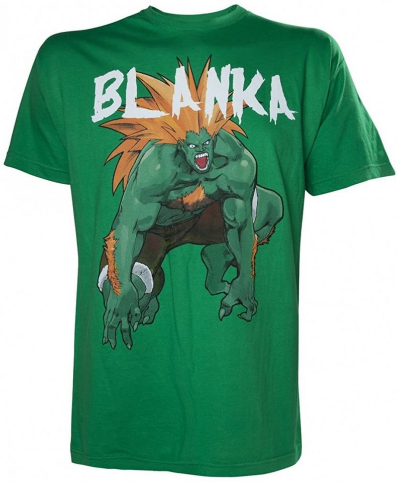 Streetfighter Green Blanka Men's T-shirt